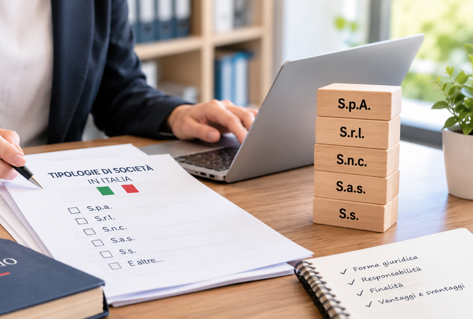 Quali sono tipi società in Italia