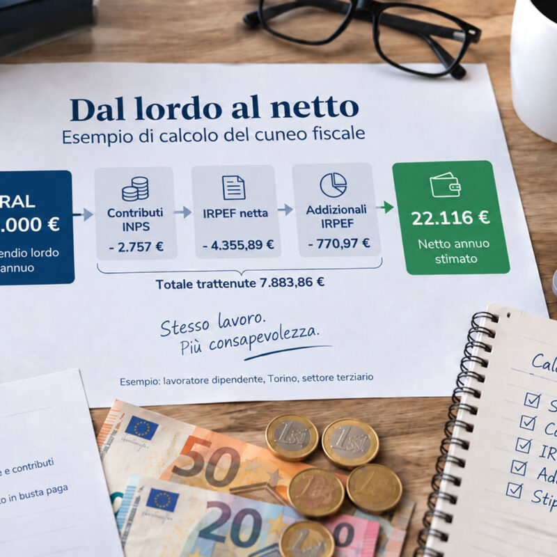 Che cos’è il cuneo fiscale